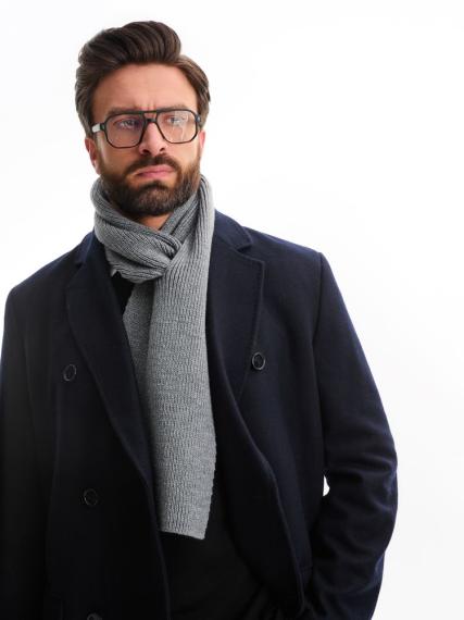 Шарф Bernard, светло-серый