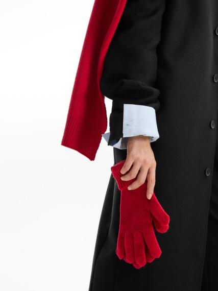 Перчатки Alpine, красные (гвоздика), размер S/M