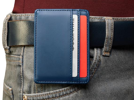 Картхолдер для двух карт и наличных денег с зажимом «Crave»