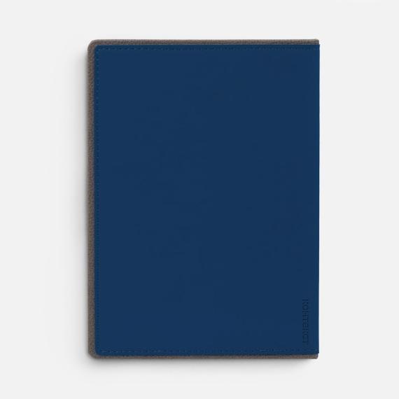 Ежедневник Frame, недатированный,синий с серым