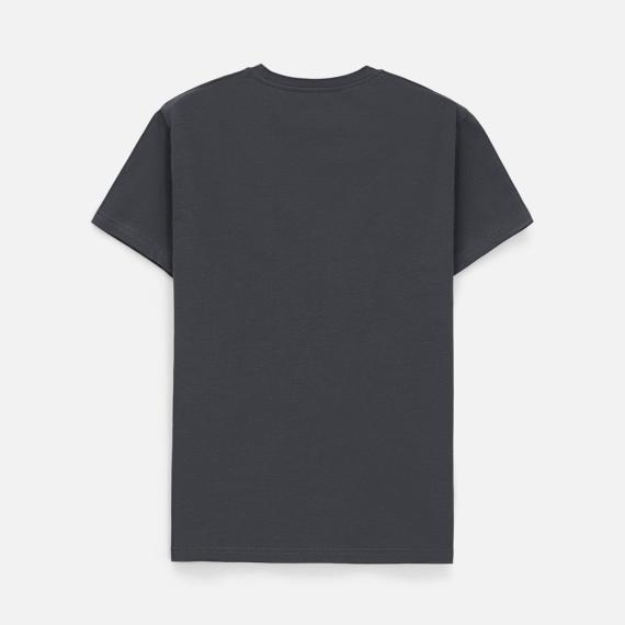 Футболка унисекс T-Bolka 200, темно-серая (графит), размер S
