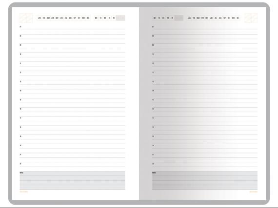 Ежедневник недатированный А5 «Mercury»