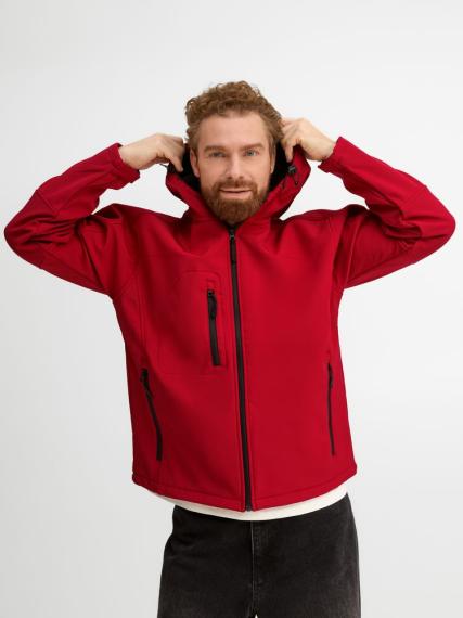 Куртка мужская с капюшоном Replay Men 340, красная, размер XS