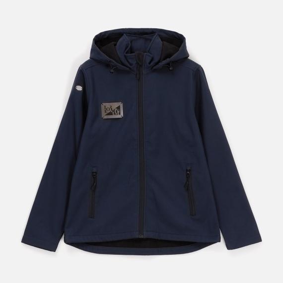 Куртка софтшелл мужская Race Men темно-синяя, размер M