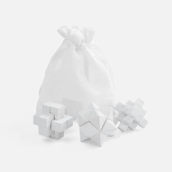 Набор из 3 головоломок Tickler Arcade, белый