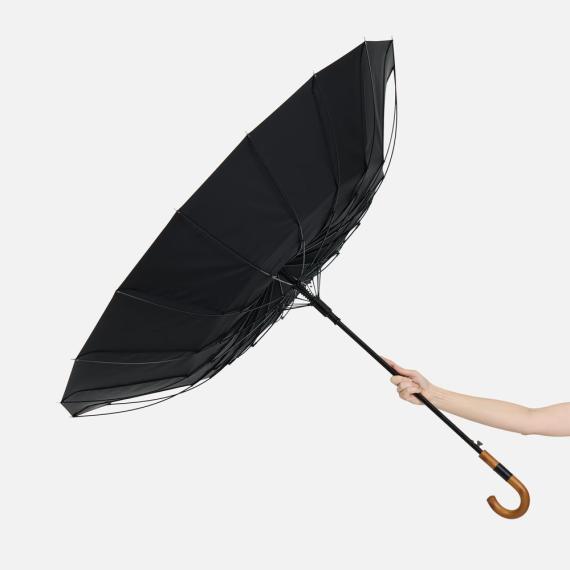 Зонт-трость Cloudfall, черный
