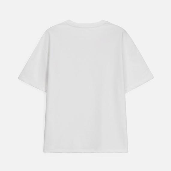 Футболка унисекс Durington, белая, размер 3XL/4XL