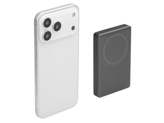 Магнитный беспроводной внешний аккумулятор «Сёрф», 10000 мАч