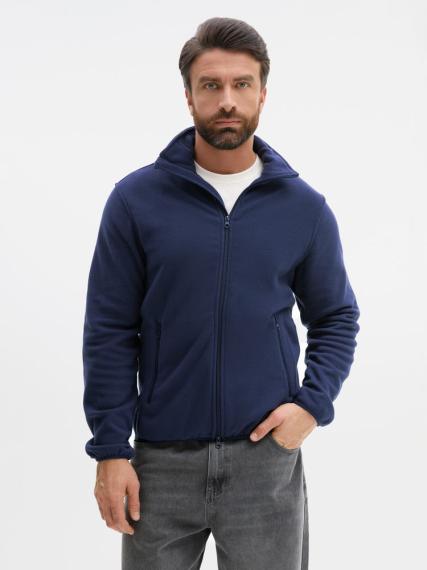 Куртка флисовая унисекс Ben Mac, темно-синяя, размер XL