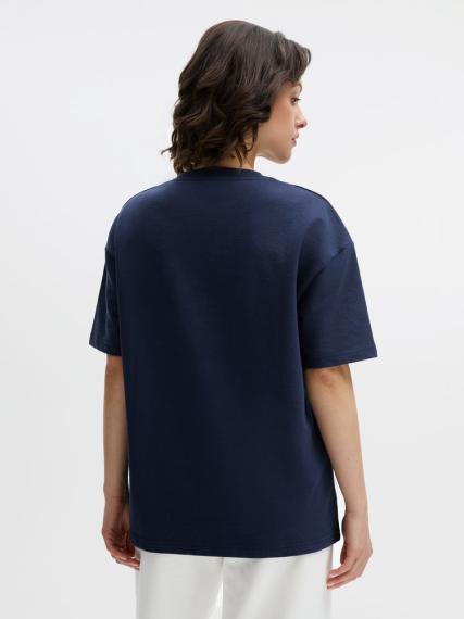 Футболка унисекс Durington, темно-синяя, размер XS/S