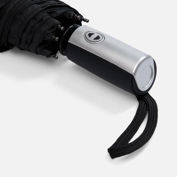 Зонт складной Fiber, черный