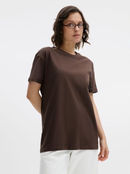 Футболка Regent 150 темно-коричневая (шоколад), размер XS