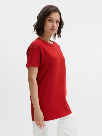 Футболка Regent 150 вишнево-красная, размер XS