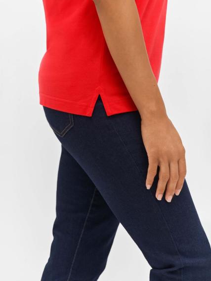 Рубашка поло унисекс Palermo, черная с белым, размер M