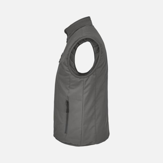 Жилет софтшелл унисекс Falcon BW, темно-серый, размер L