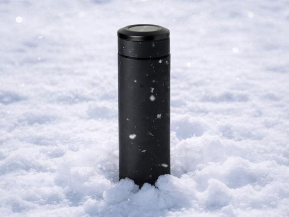 Вакуумный термос "Vacuum Flask C1", soft touch, 420мл