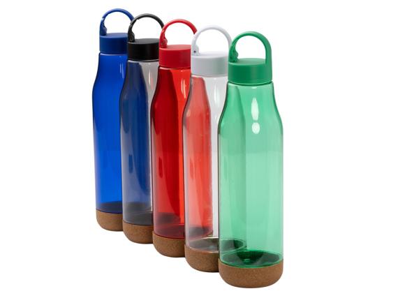 Бутылка «Basti» с пластиковым корпусом и пробковым дном
