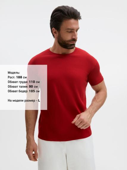 Футболка Regent 150 вишнево-красная, размер XS