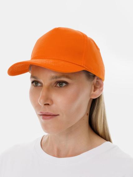 Бейсболка Long Beach, оранжевая