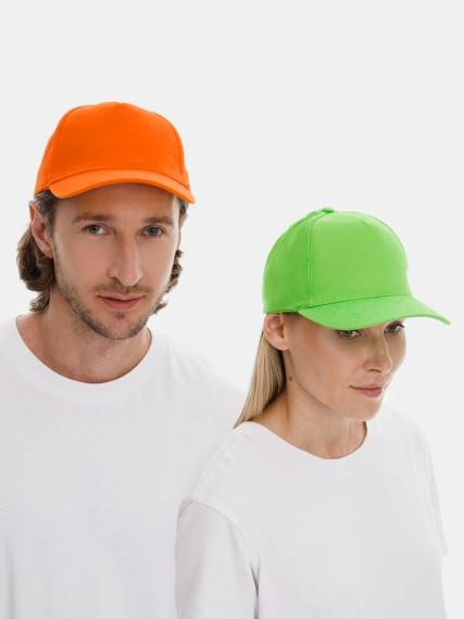 Бейсболка Long Beach, оранжевая