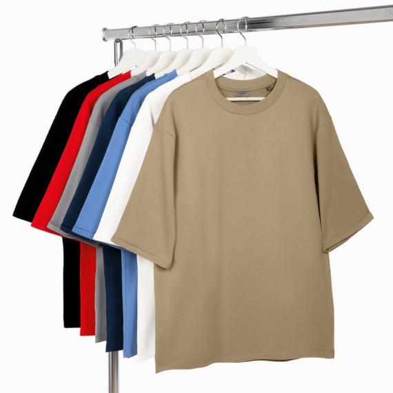 Футболка оверсайз унисекс Kosmos 2.0, красная (алая), размер XL/XXL