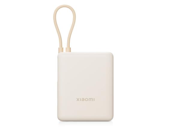 Внешний аккумулятор со встроенным кабелем Xiaomi 33W Power Bank (Integrated Cable), 10000 мАч