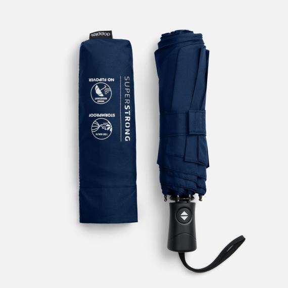 Складной зонт Fiber Magic Superstrong, темно-синий