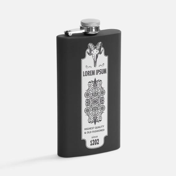 Фляжка Beatum, черная