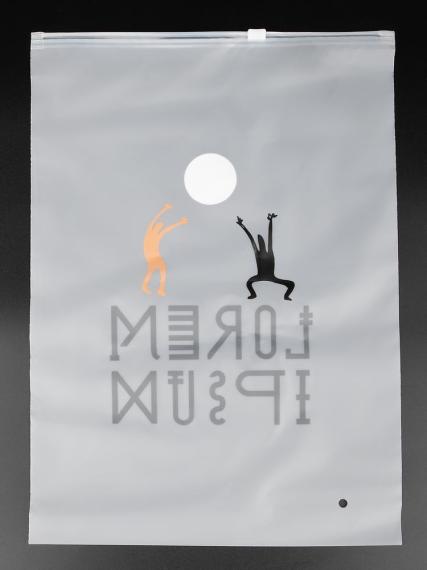 Пакет Zip Lock, M, белый