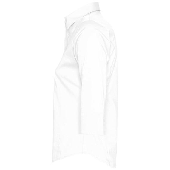 Рубашка женская с рукавом 3/4 Effect 140 белая, размер M