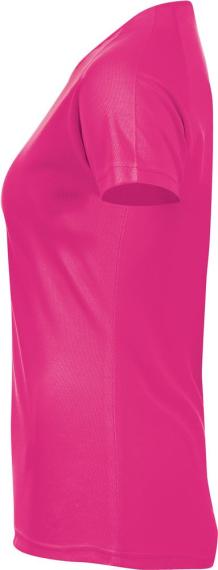 Футболка женская Sporty Women 140 розовый неон, размер XS