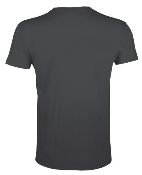 Футболка мужская приталенная Regent Fit 150 темно-серая, размер XL